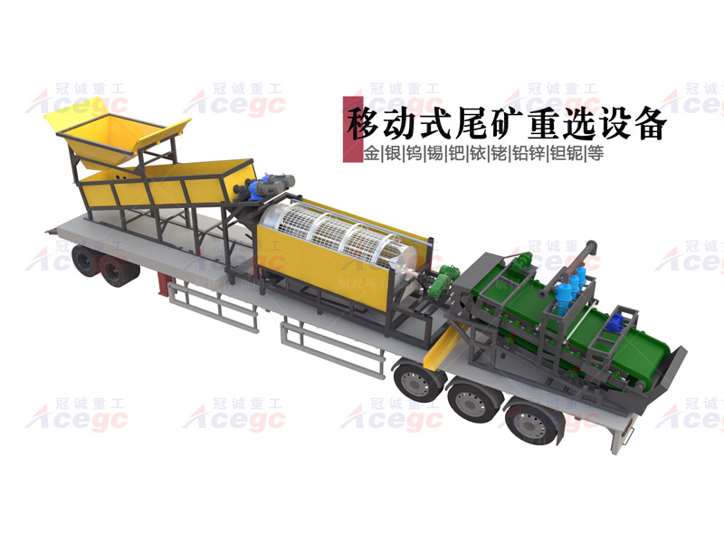 移動(dòng)式尾礦選礦車